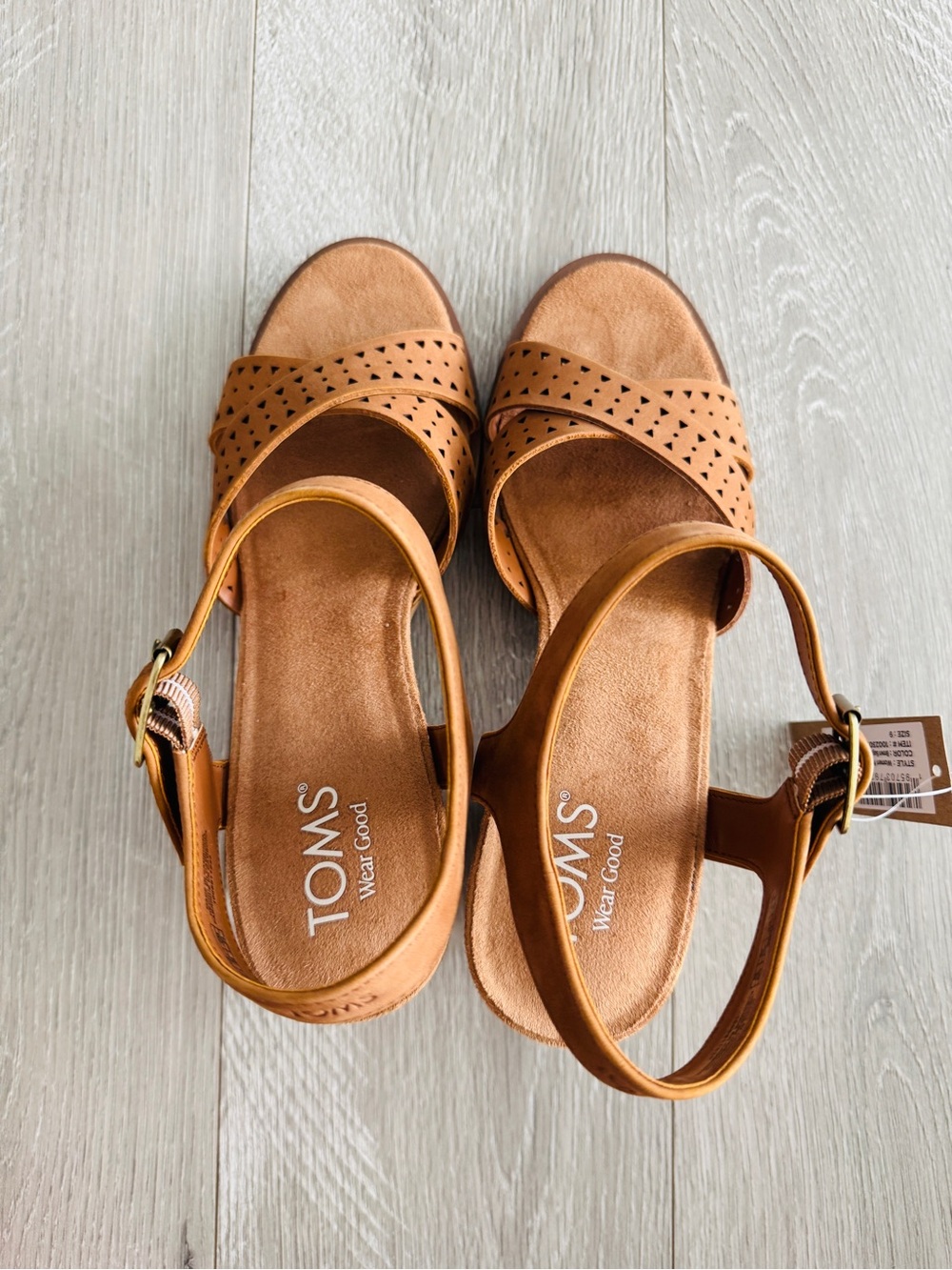 Toms Majorca Strappy Heeled Sandal Size 9 New - Picture 7 of 11